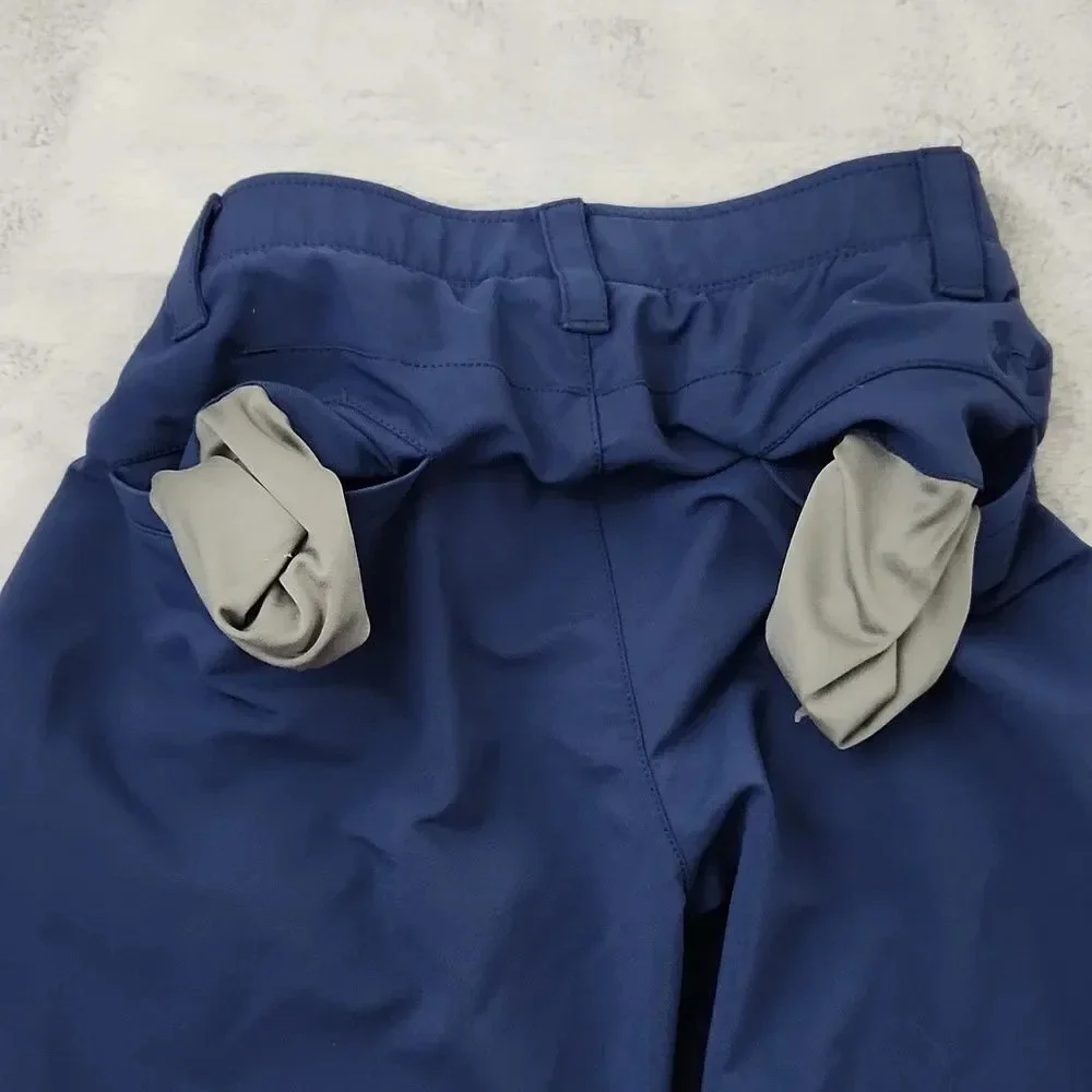 Under Armour Golf Pants Men's 30x32 Blue Loose Performance Stretch Flat Front